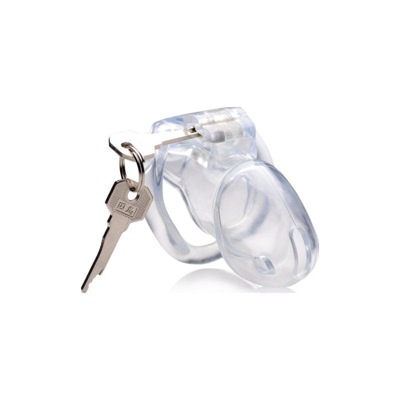 Clear Captor Chastity Cage Medium – Precision Engineered Comfortable Chastity Device Secondary image