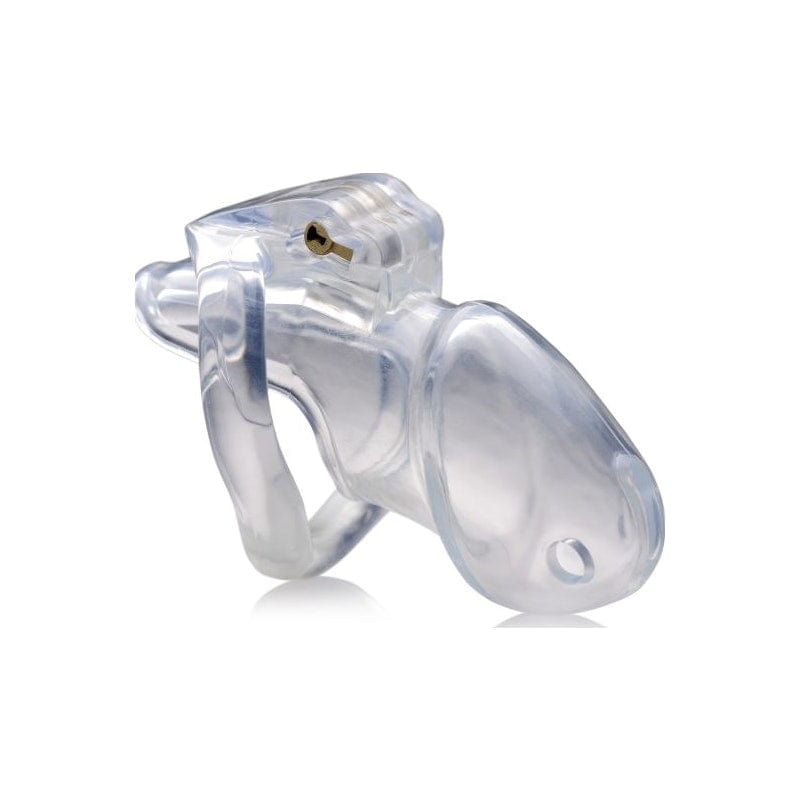 Clear Captor Chastity Cage Medium – Precision Engineered Comfortable Chastity Device > Bondage Gear > Male Chastity Main image