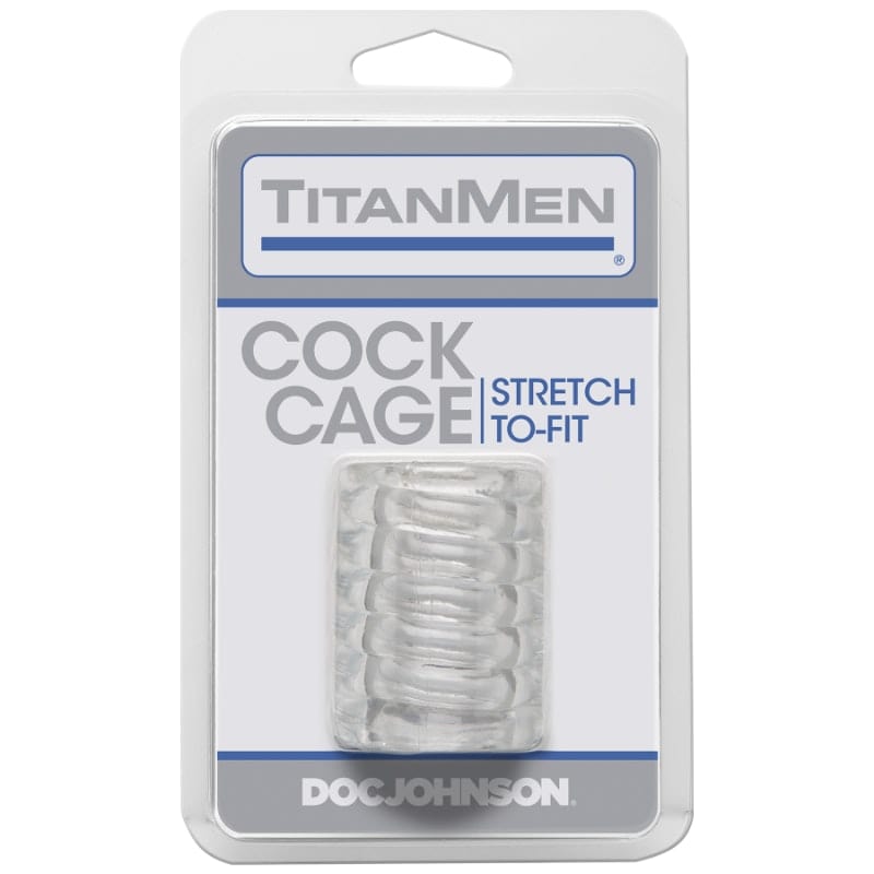 Cock Cage Clear 4 Inch > Bondage Gear > Male Chastity