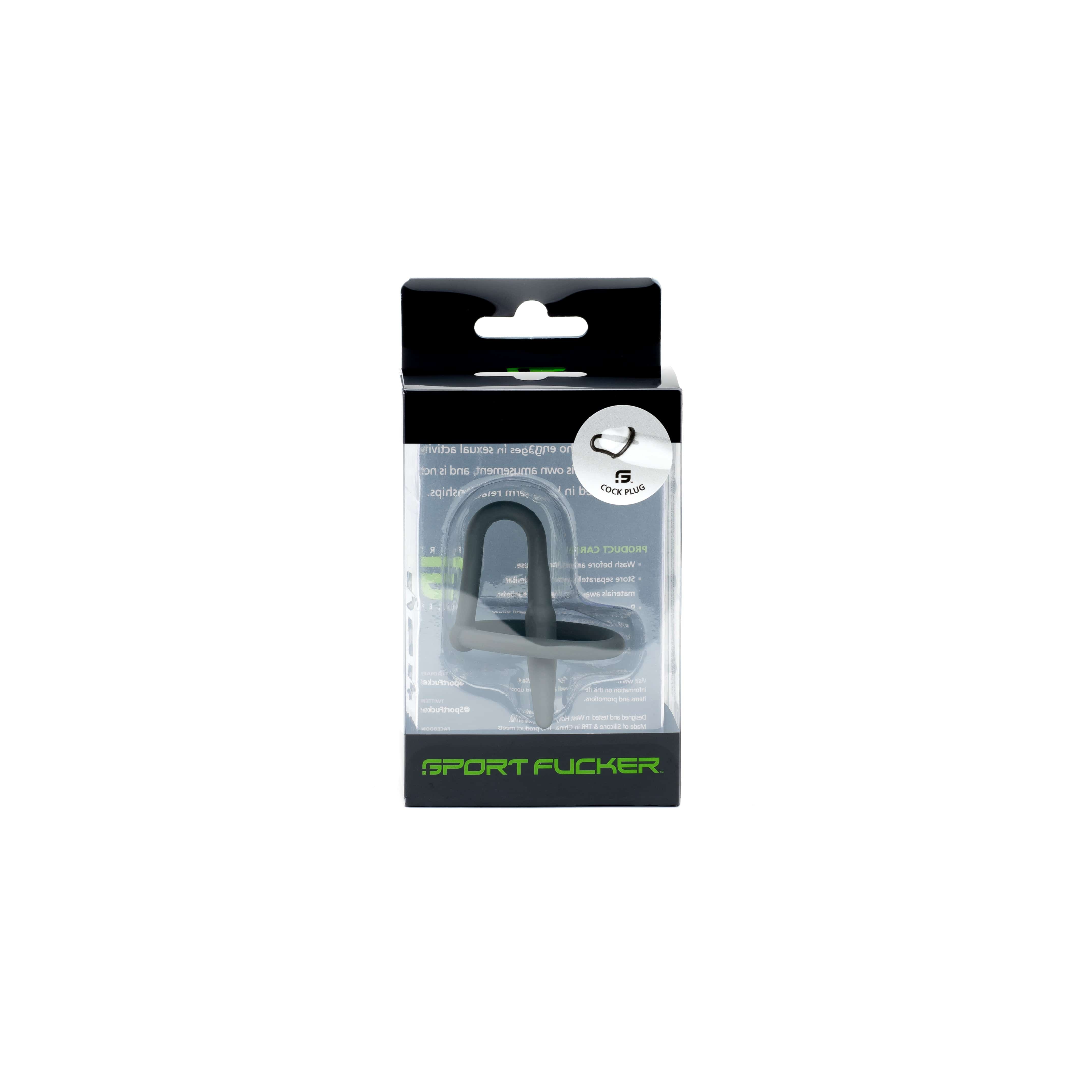 Cock Plug By Sport Fucker Grey 35mm Glans Ring Size > Sex Toys For Men > Sounding Rods Main image