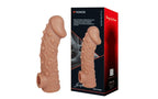 Cock Sleeve 2 Medium 6.7 Inch Length with 1.5 Inch Extension Textured Penis Sleeve > Sex Toys For Men > Penis Sleeves