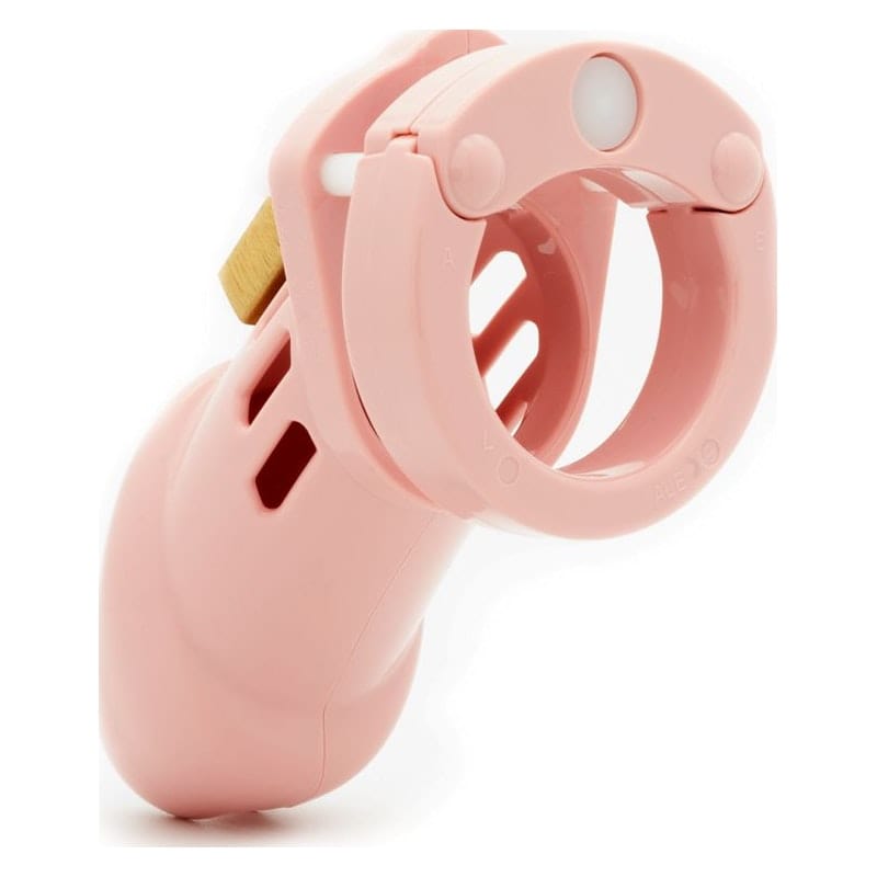 Cockcage CB-6000 Pink 3.25 Inch Chastity Cage Secondary image