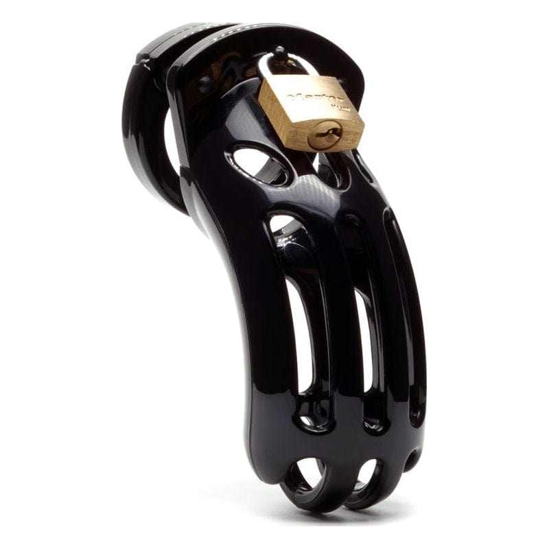 Cockcage The Curve Black Chastity Device 9.5cm x 3.8cm Secondary image