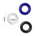 Coloured Triple Donut Cock Ring Set > Cock Ring > Sets