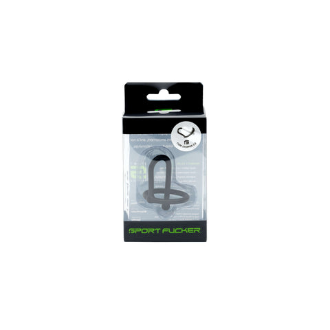 Cum Stopper 2.0 Black - 45mm Insertable Length Silicone Black Sounding Rods