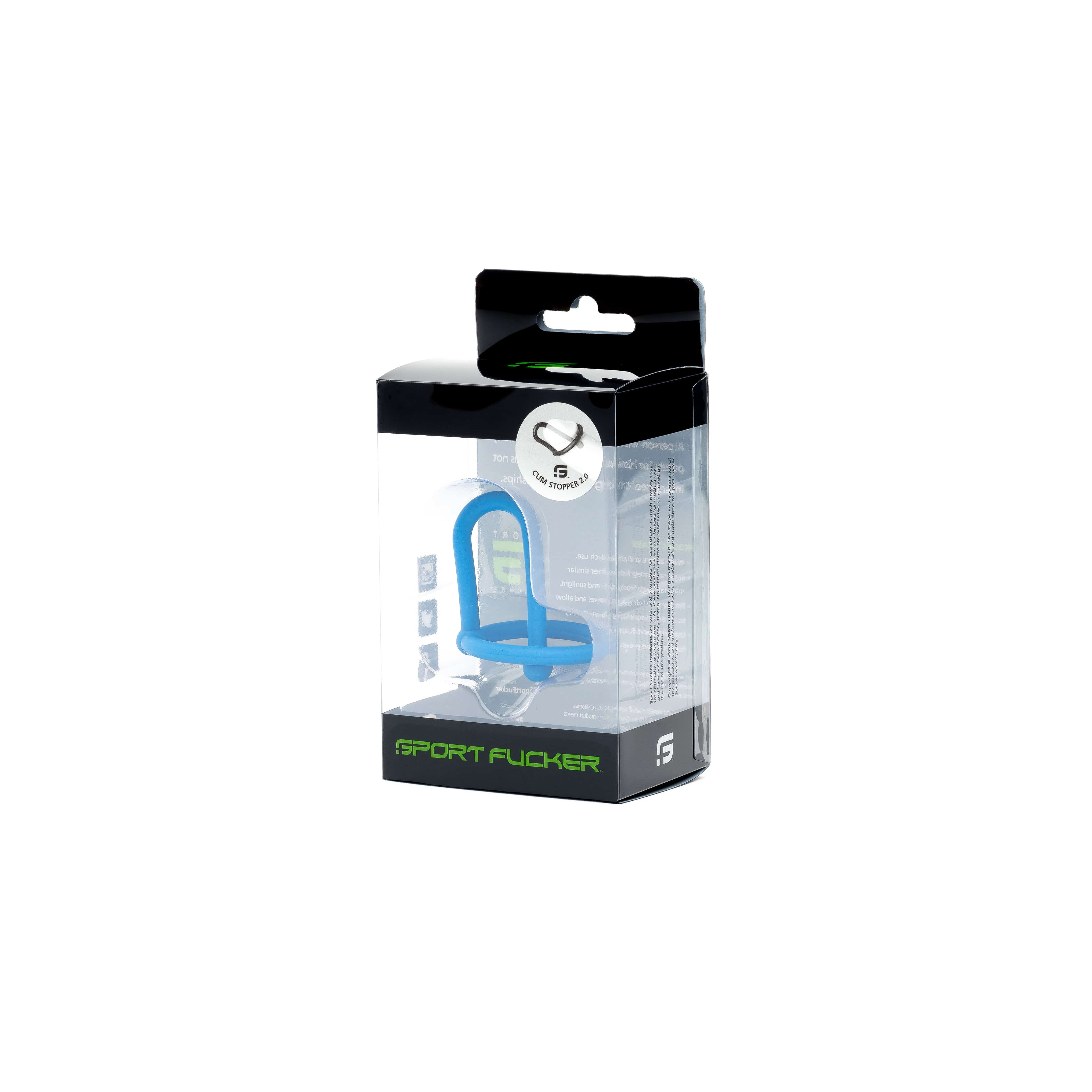 Cum Stopper 2.0 Blue - 45mm Insertable Length Toy Sounding Rods