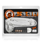Daddy Cocksheath w Balls Clear 10 Inch Length > Sex Toys For Men > Penis Sleeves