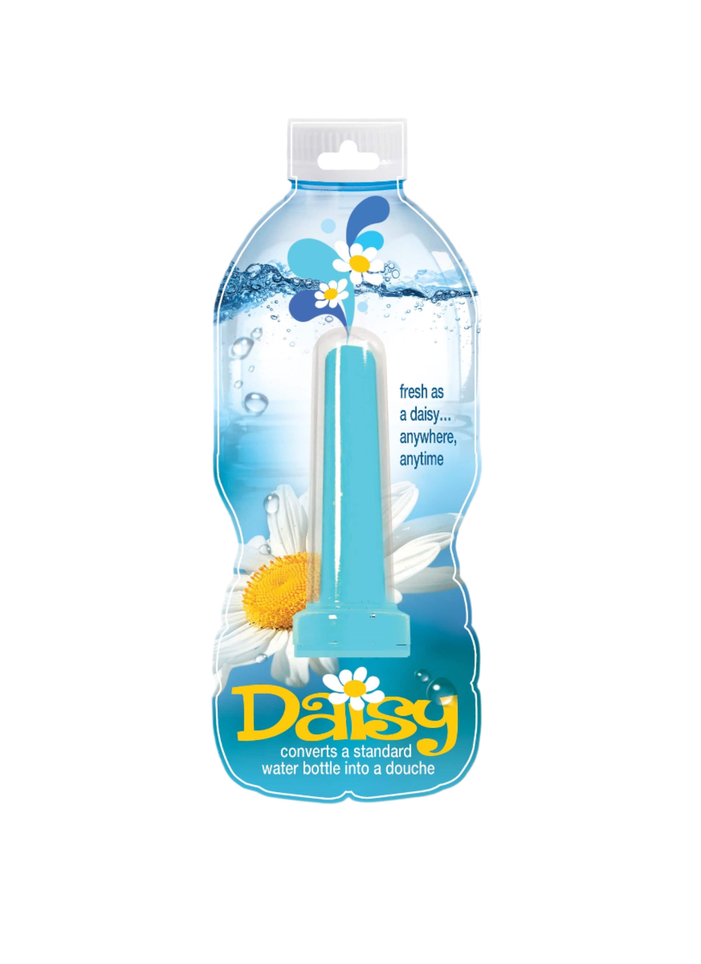 Daisy Douche Water Bottle Converter For Travel Blue Douches