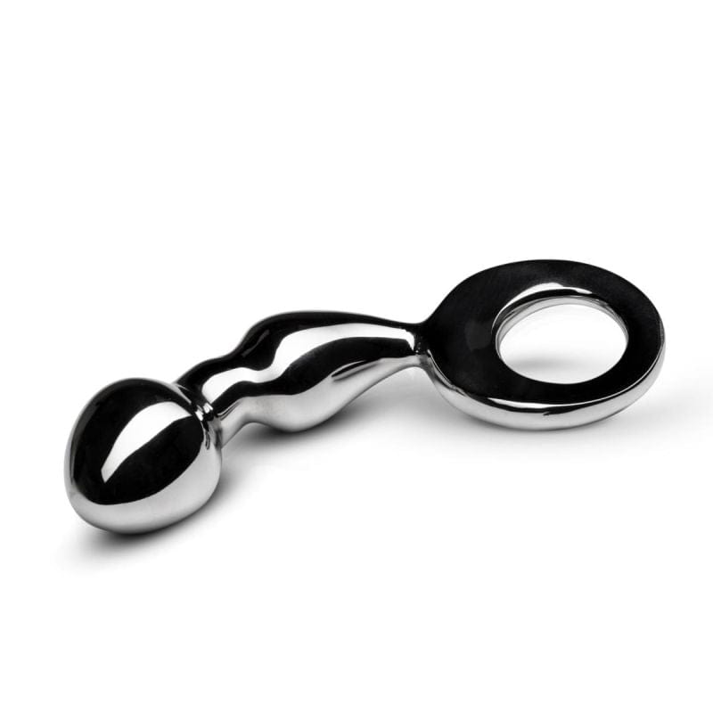 Drang Fun Metal Anal Plug Silver - Luxury Design 4 Inch Butt Plugs