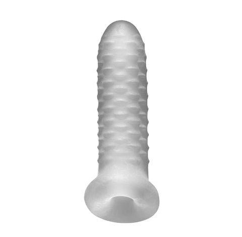 Fat Boy Checker Plate Sheath 7.5 Inch – Textured Sheath Enhancing Girth by 0.7 Inch Sex Toy SLEEVES