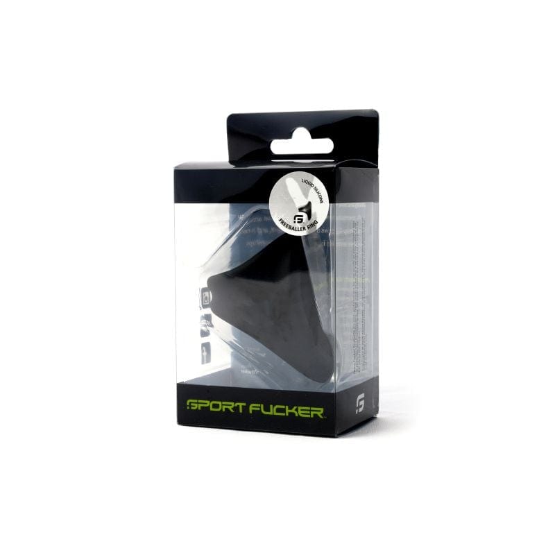 Freeballer Ring (Black) – Premium Cock Sling Secondary image