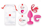 Gkit Sunny Raspberry Remote Control Vibrator 3cm Diameter > Anal Range > Vibrating Butt Plugs