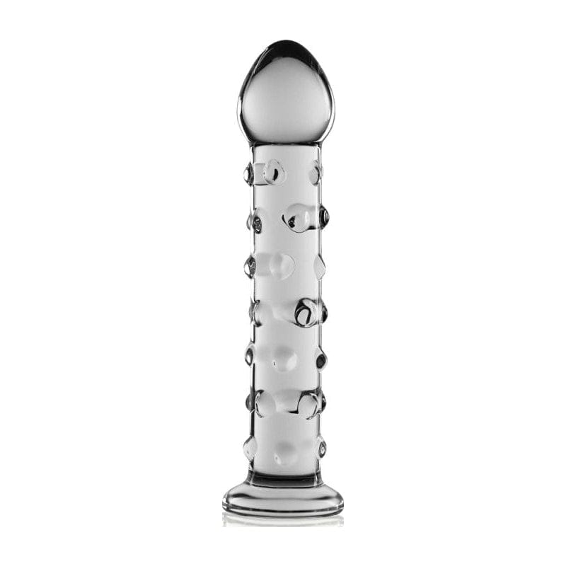 Glass Romance 2 Clear 7in Luxury Glass Dildo 7 Inches > Glass > Dildos