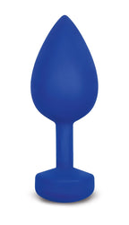 Gplug Large Navy Blue 3.9cm Bioskin Pleasure Plug > Anal Range > Butt Plugs