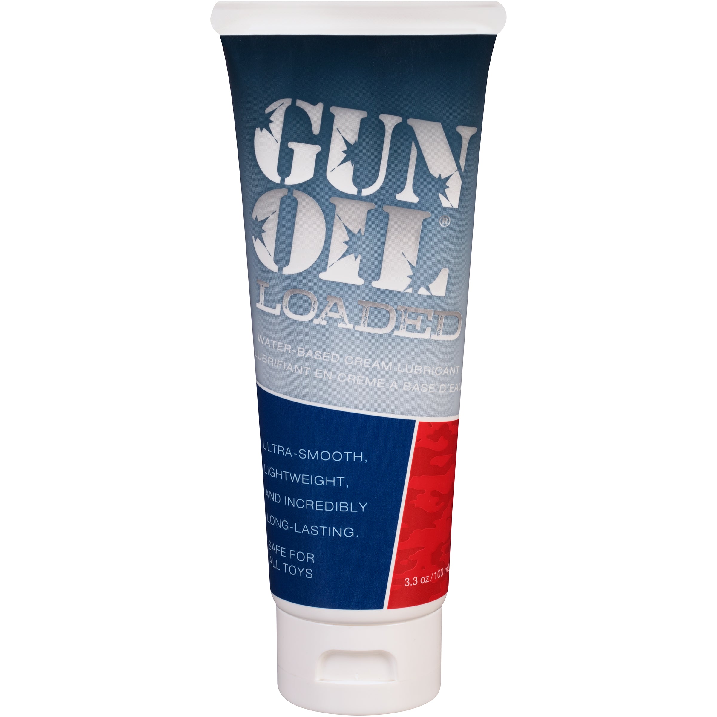 Gun Oil Loaded Hybrid Lubricant – Water-Based with 5% Silicone 3.3oz Tube > Lube > Speciality Exempt