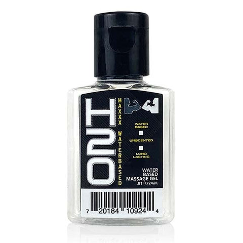 H2O Maxxx Lubricant Gel Travel Size 24ml Water-Based Sexual Wellness Product Water Based Lube
