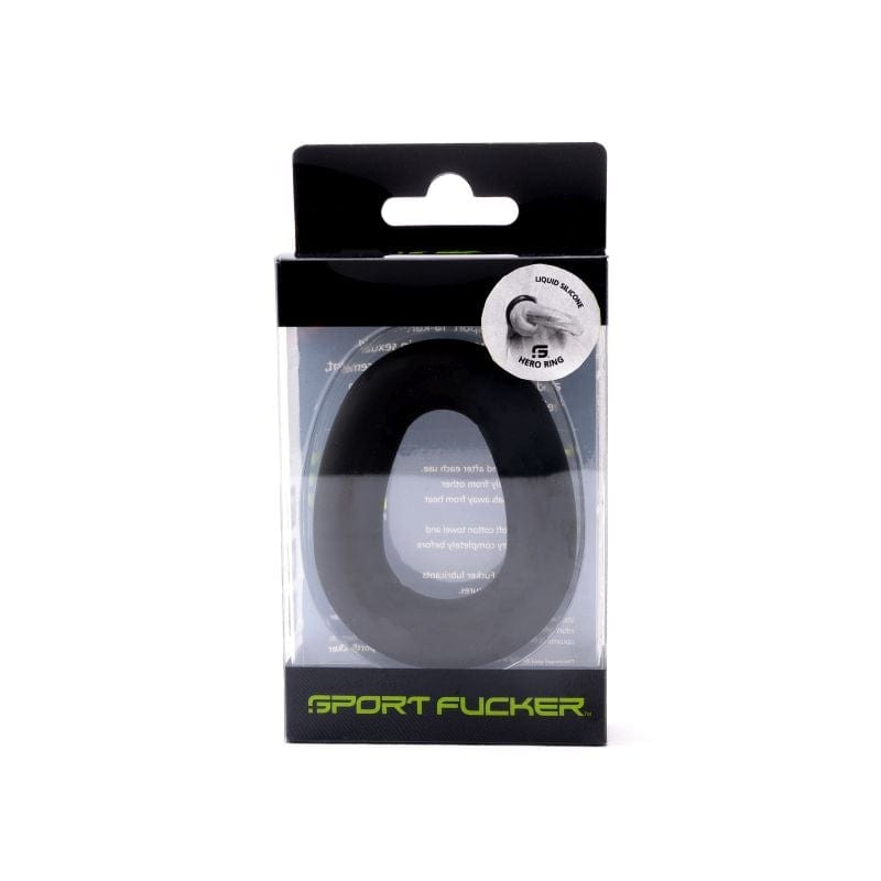 Hero Ring (Black) – Comfortable Cock and Ball Ring > Cock Ring > Single