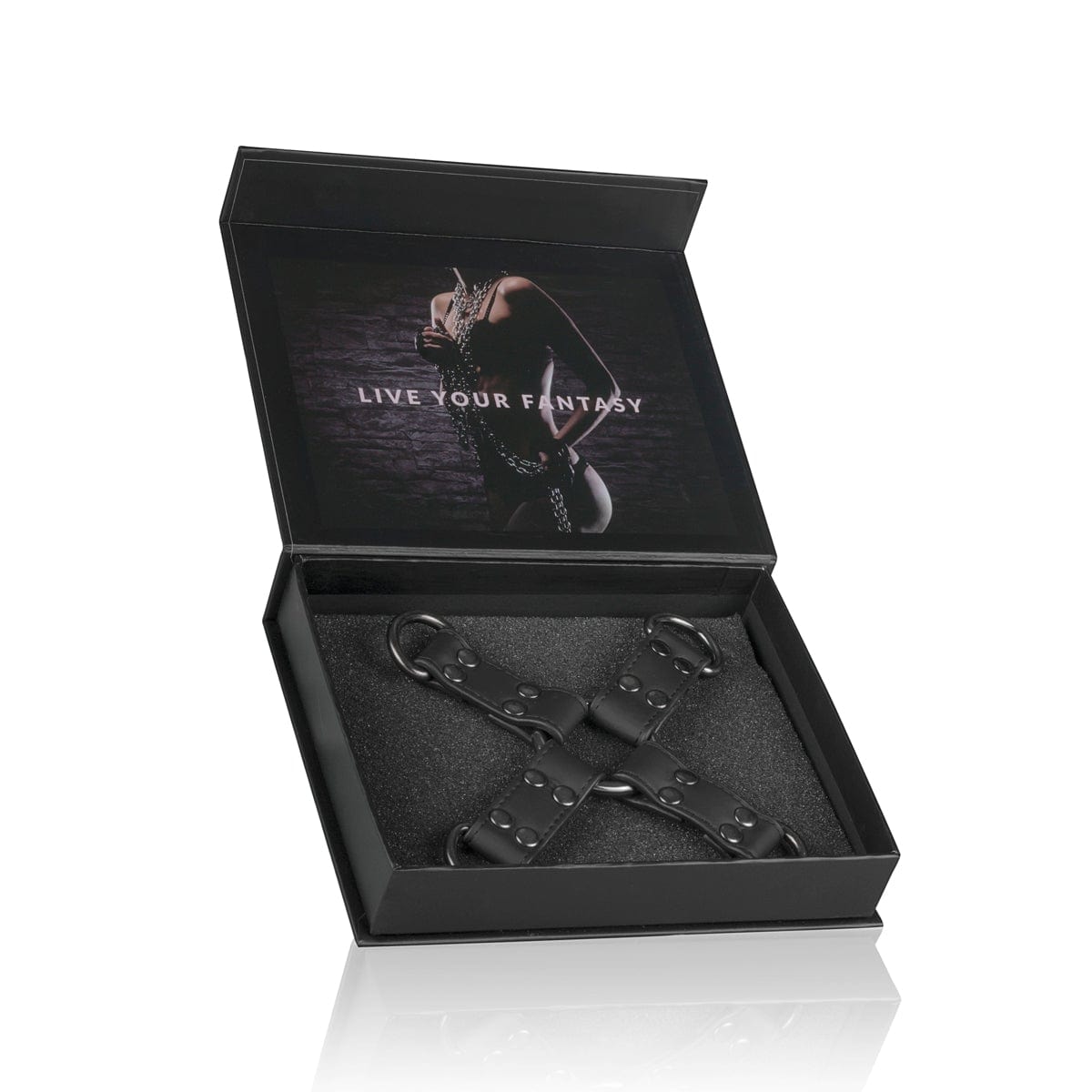 Hogtie Black Faux Leather Bondage Restraint Black > Bondage Gear > Restraints