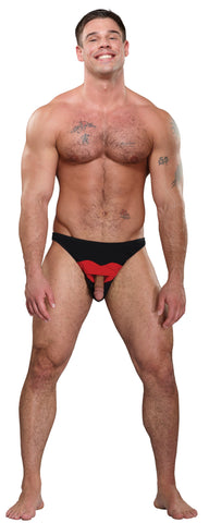 Hot Lips Bikini Novelty Underwear Mens Apparel
