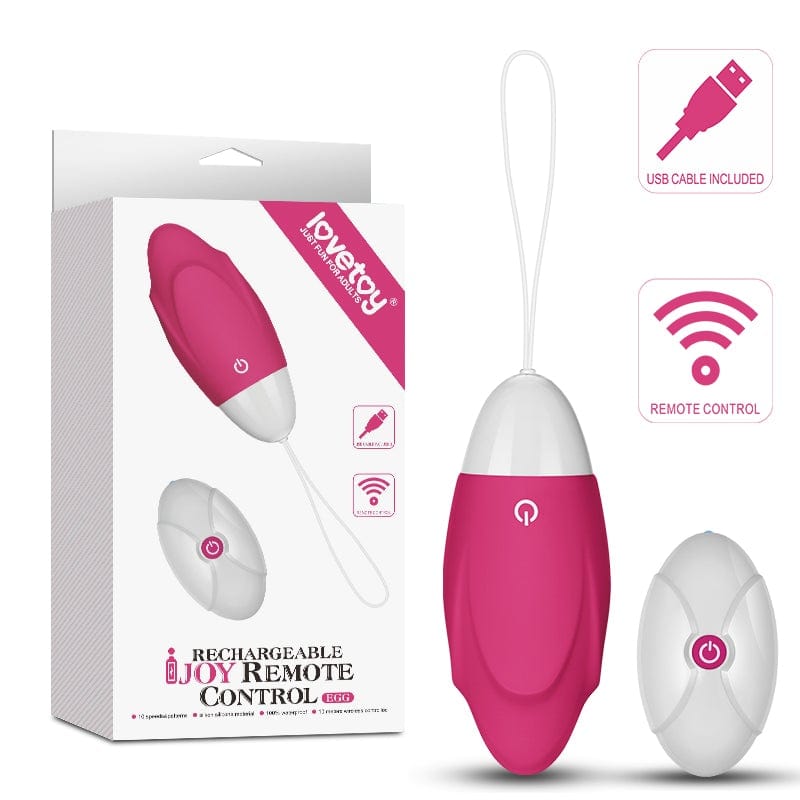 Ijoy Wireless Remote Control Pleasure Egg Pink > Sex Toys For Ladies > Vibrating Eggs Main image