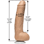 John Holmes Realistic Cock 9.5 Inch with Removable Vac-U-Lock Suction Cup – Dildo > Dildos > Performer Replica