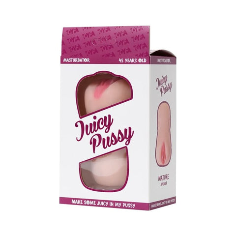 Juicy Mature Dual Ended Masturbator for Real Life Sensations Strokers - Manual