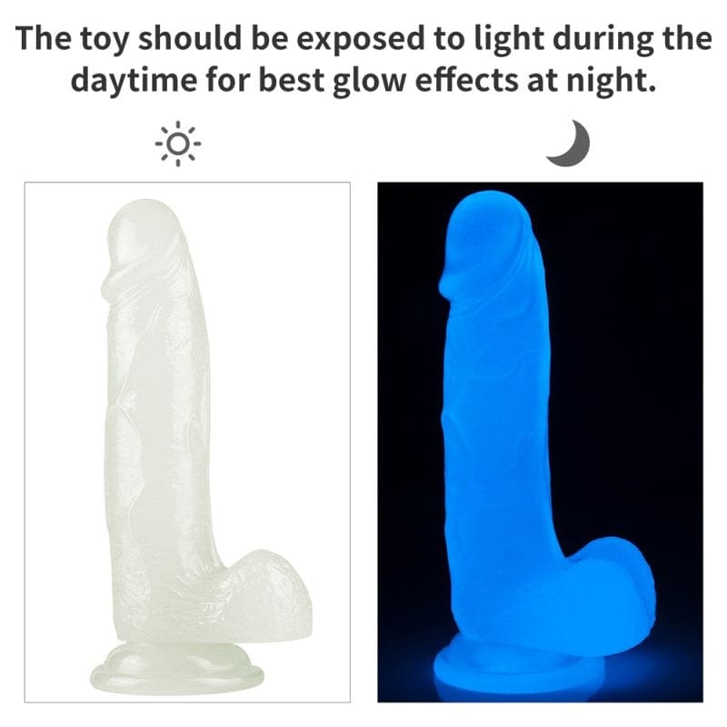 Lumino Play Glow in the Dark Dildo 7.5 Inch Secondary image