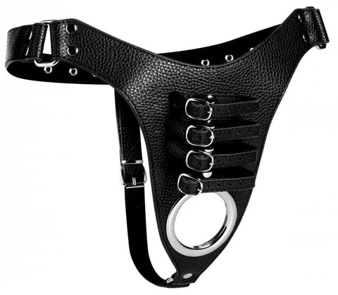 Male Chastity Harness for BDSM Control and Pleasure Cages