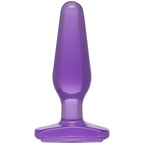 Medium Butt Plug Purple 5 Inch Crystal Jellies Toy > Anal Range > Butt Plugs