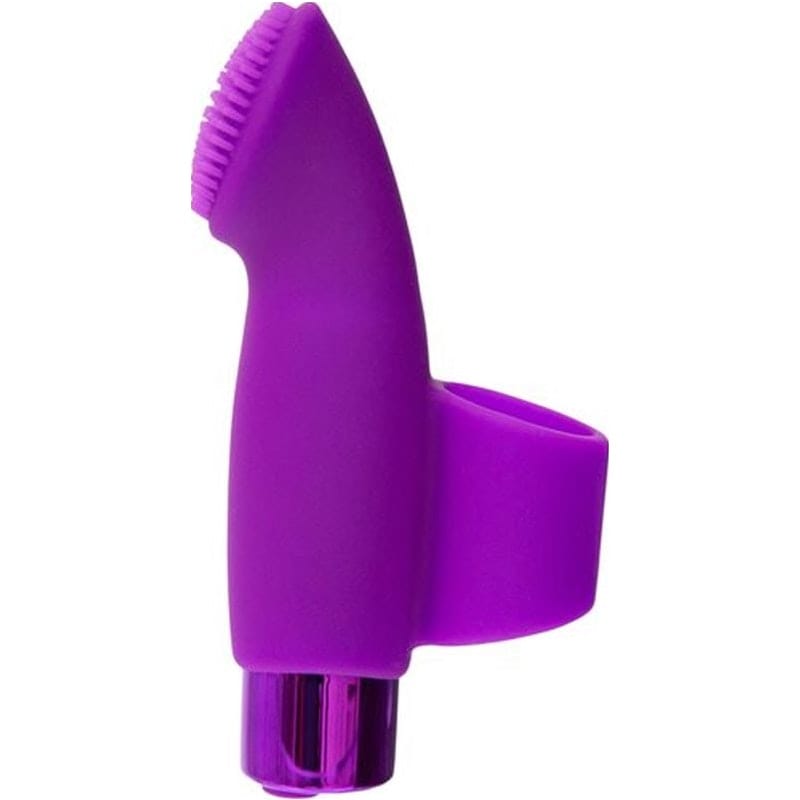 Naughty Nubbies Finger Vibe w Mini Powerbullet Purple Massager > Vibrators > Finger Vibrators Main image