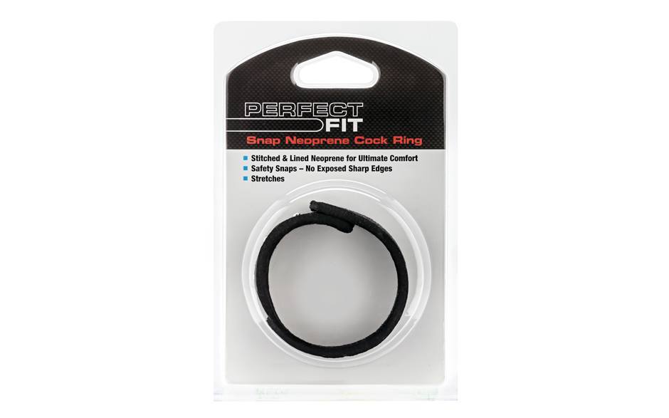 Neoprene Snap Cockrings – Adjustable Soft Neoprene Cockrings Secondary image