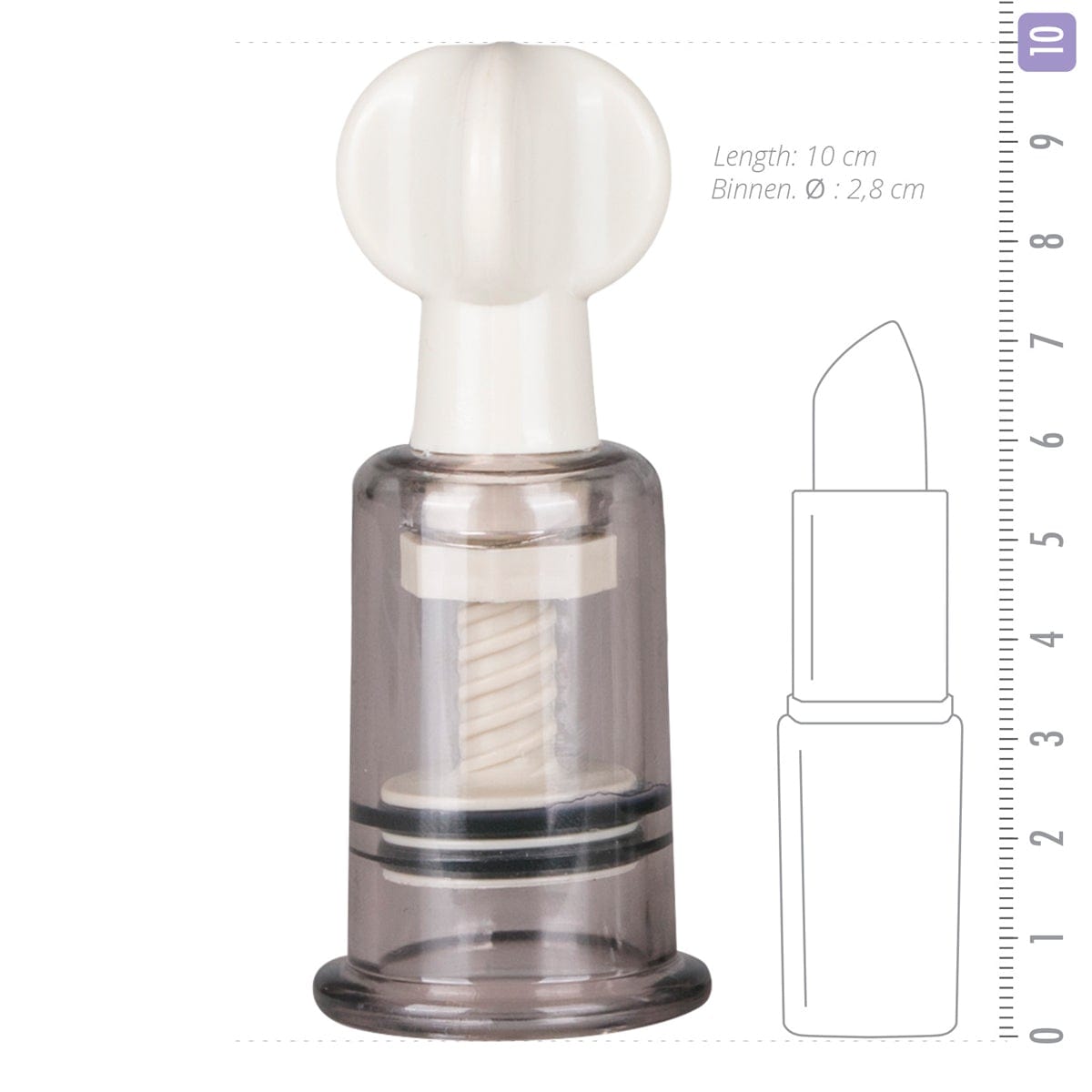 Nipple And Clit Suckers Medium 2 Piece Set Secondary image