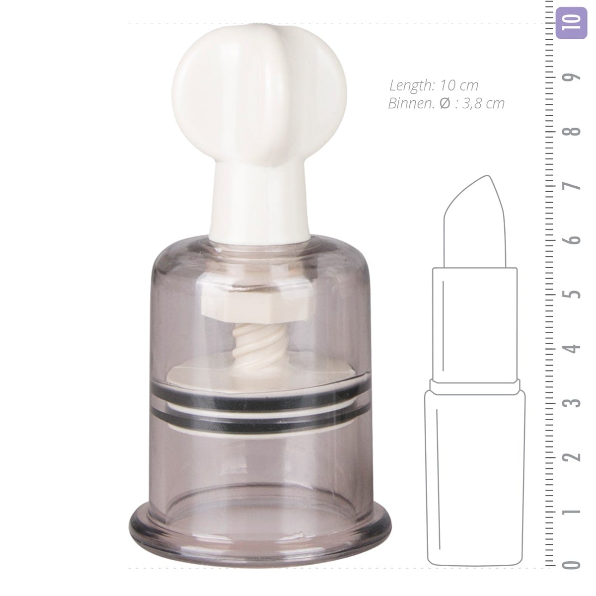 Nipple and Clit Suckers Large Set of Two Secondary image