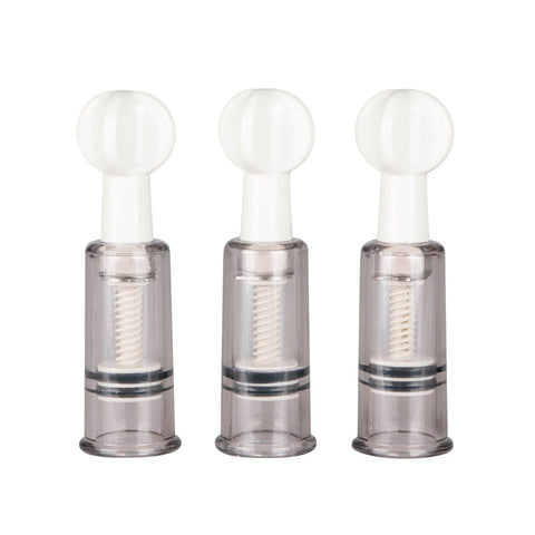 Nipple and Clit Suckers Set of Three for Enhanced Sensations