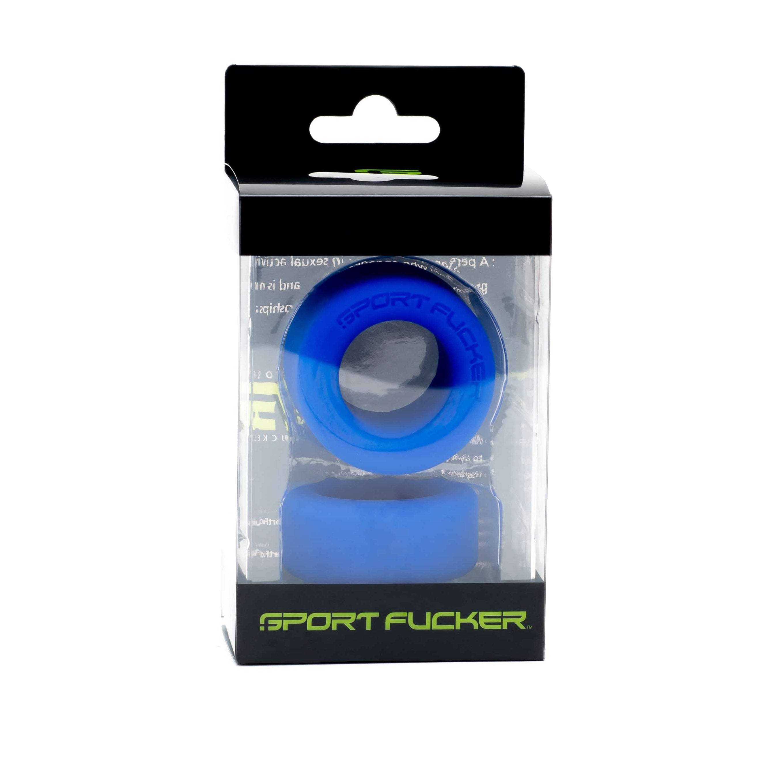 Nutt Job Set by Sport Fucker Blue Comfortable Cock and Ball Ring Set > Cock Ring > Sets Main image