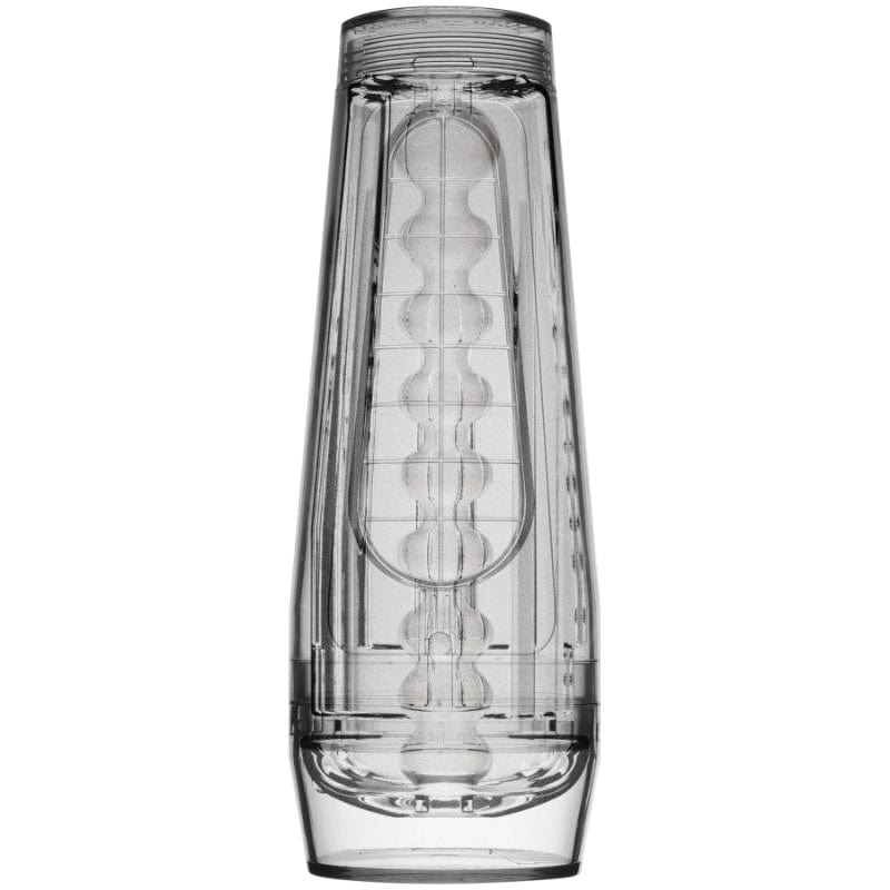 Doc Johnson Optix Crystal Masturbator (Clear) – Transparent Masturbator Secondary image