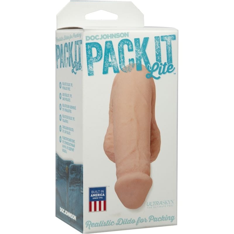 Pack It Lite Vanilla 5.5 Inch Soft Lightweight Realistic Packer for All-Day Wear Secondary image