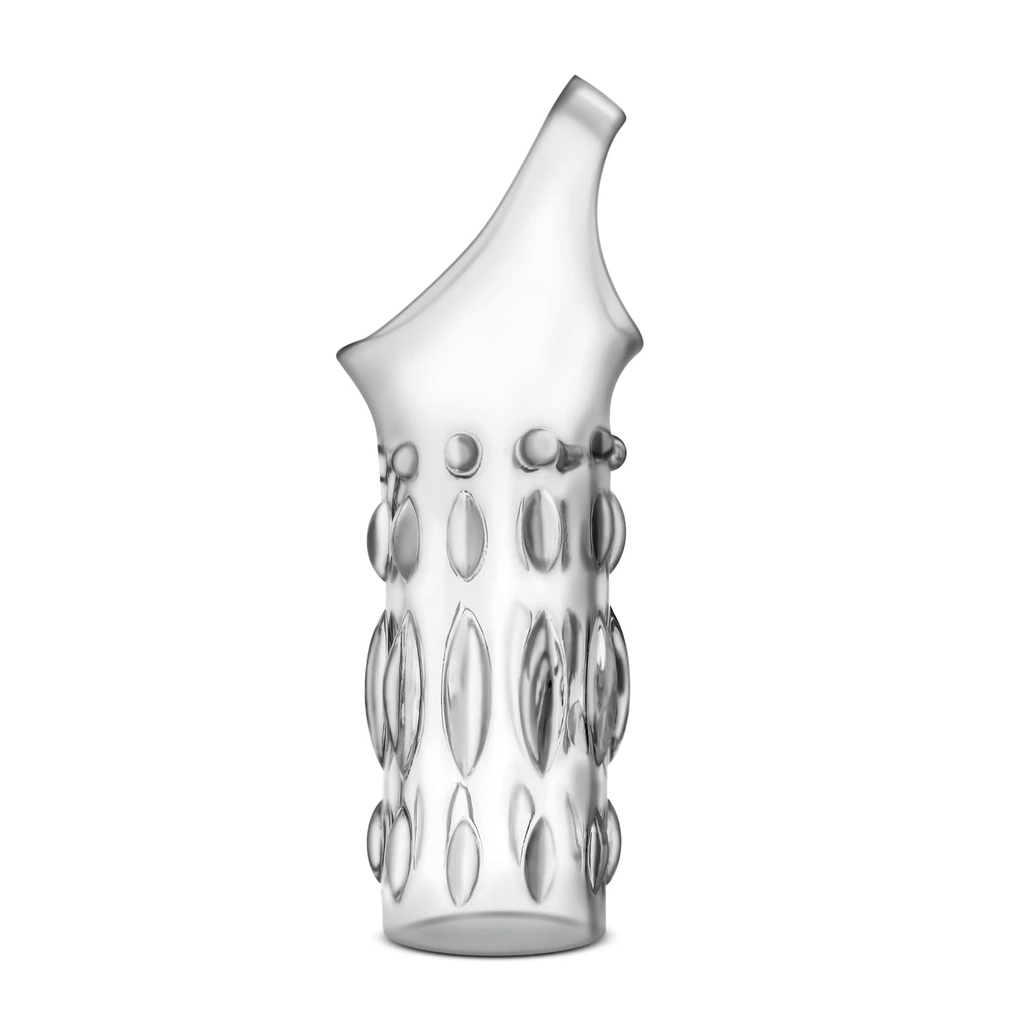 Performance Studded Sleeve Ring Clear Textured Cock Sleeve Enhancer > Sex Toys For Men > Penis Sleeves