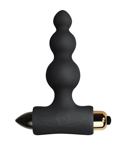 Petite Sensations Bubbles Black Anal Vibrator for Beginners > Anal Range > Vibrating Butt Plugs