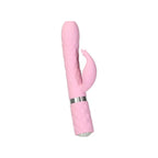Pillow Talk Lively Pink Rabbit Dual Massager 8 Inch Clitoral Stimulator > Vibrators > Ladies > Rabbit