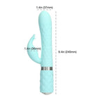 Pillow Talk Lively Teal Rabbit Vibrator > Vibrators > Ladies > Rabbit