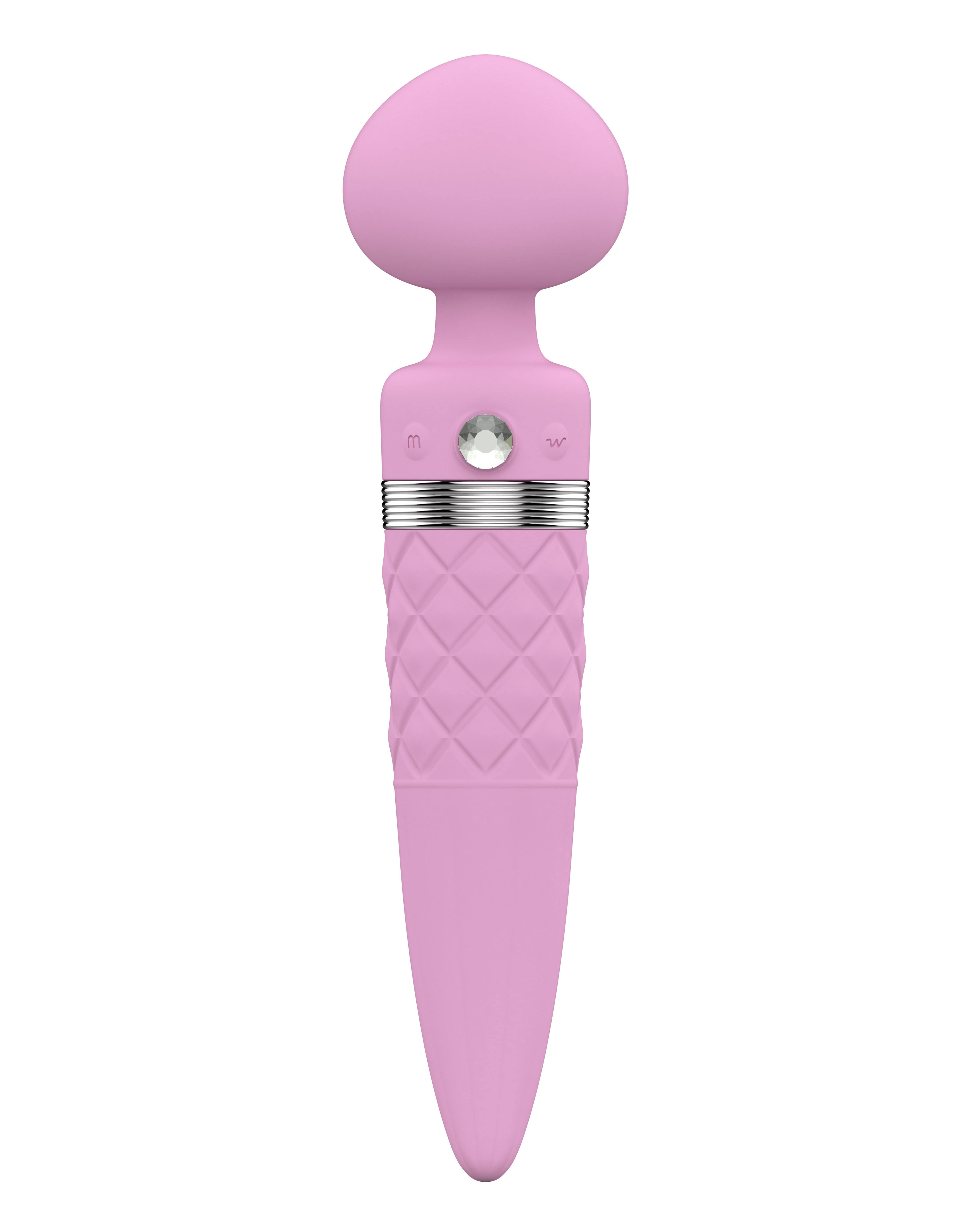 Pillow Talk Sultry Dual Ended Warming Massager Pink Electric Massager