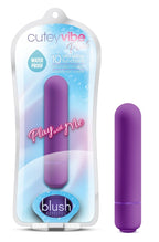 Play With Me Cutey Vibe Plus Purple Compact Bullet Toy > Vibrators > Mini Vibrators