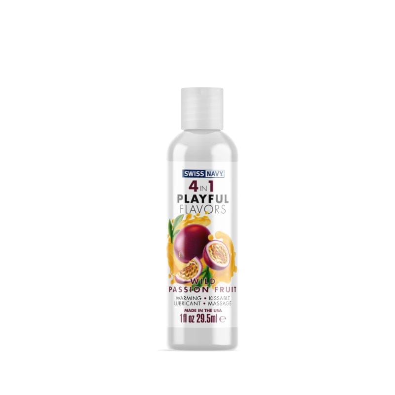 Swiss Navy Playful Flavours Wild Passion Fruit (1oz/29.5ml) – Flavored Lubricant > Lube > Flavoured Main image