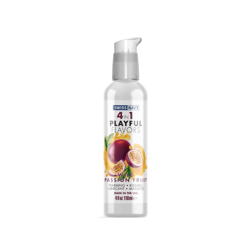 Playful Flavours 4 In 1 Wild Passion Fruit 4oz/118ml Lube > Lube > Flavoured Main image