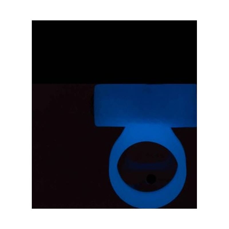 Power Bullet Cosmic Cock Ring w Bullet Glow in the Dark Cock Rings Vibrating
