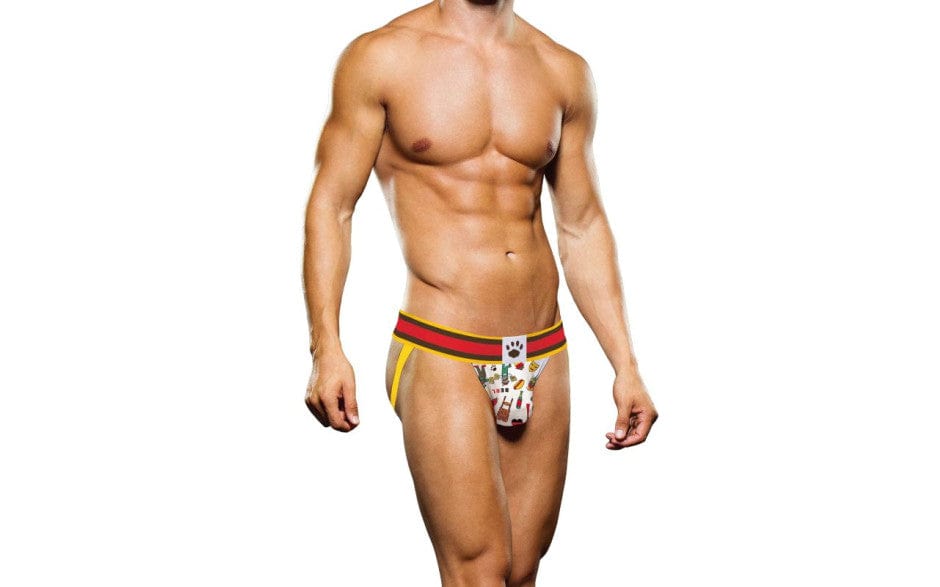 Prowler Berlin Jock Strap in Yellow and Red Colorway > Clothes > Jockstraps Main image