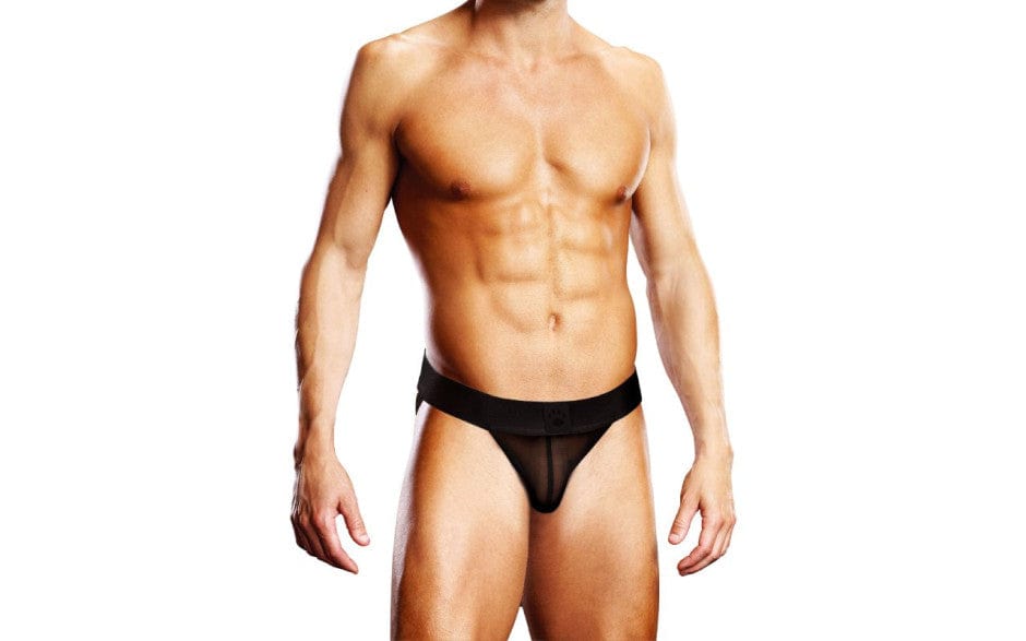 Prowler Mesh Open Back Brief Black > Clothes > Open Back Underwear