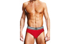 Prowler Open Back Brief White/Red > Clothes > Open Back Underwear