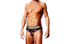 Prowler Oversized Paw Open Back Brief Black > Clothes > Open Back Underwear